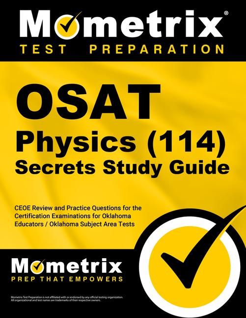Produktbild: OSAT Physics (114) Secrets Study Guide