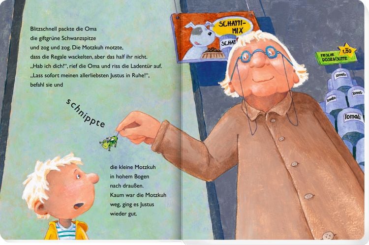 Produktbild: Die kleine Motzkuh (Pappbilderbuch)