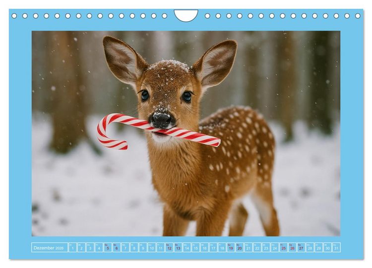 Produktbild: Tierbaby von heute! (Wandkalender 2026 DIN A4 quer), CALVENDO Monatskalender