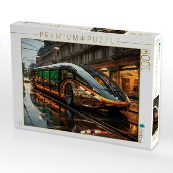 Produktbild: CALVENDO Puzzle Busse | 1000 Teile Lege-Gr&ouml;&szlig;e 64x48cm Foto-Puzzle f&uuml;r gl&uuml;ckliche Stunden
