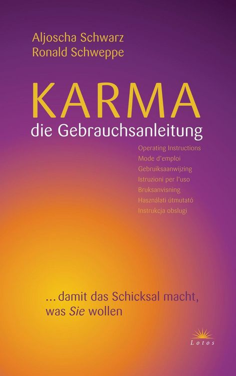 Produktbild: Karma - die Gebrauchsanleitung