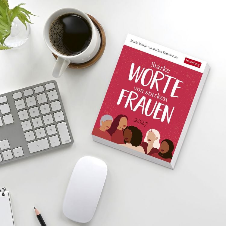 Produktbild: Starke Worte von starken Frauen Tagesabrei&szlig;kalender 2027