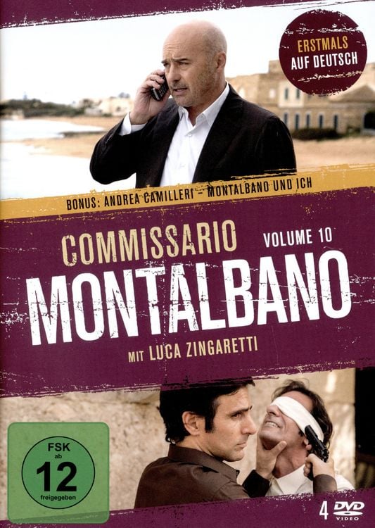 Produktbild: Commissario Montalbano Vol. 10 [4 DVDs]