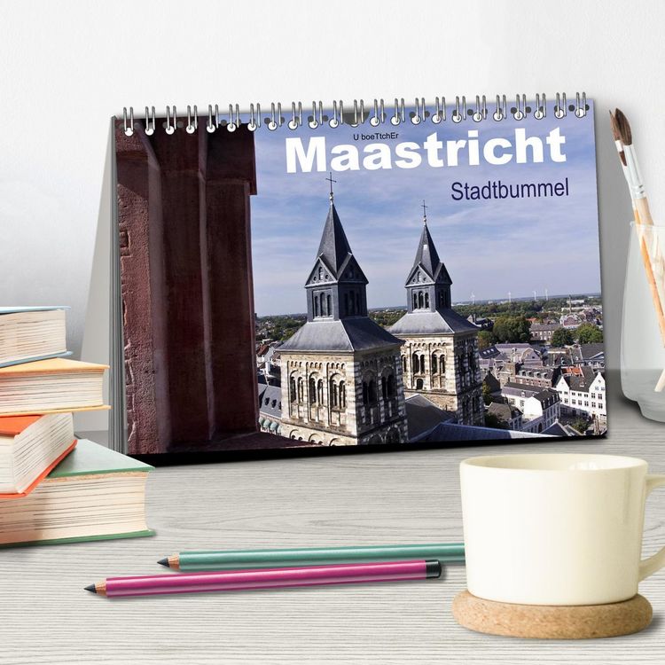 Produktbild: Maastricht - Stadtbummel (Tischkalender 2026 DIN A5 quer), CALVENDO Monatskalender