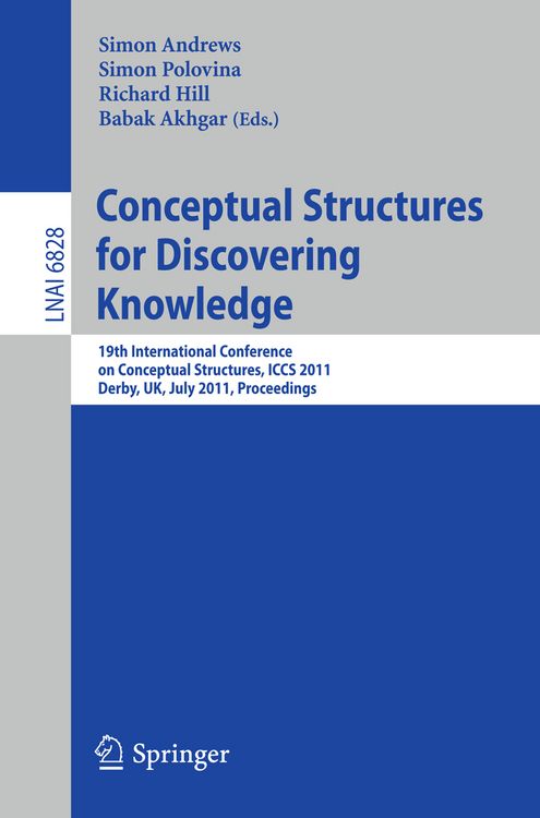 Produktbild: Conceptual Structures for Discovering Knowledge