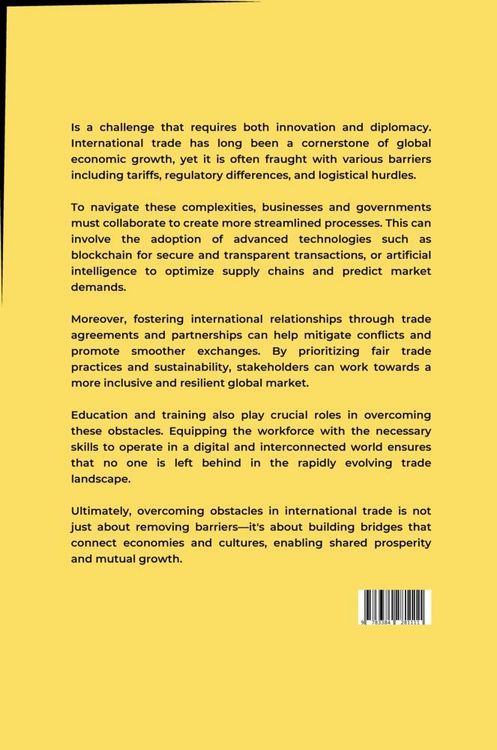 Produktbild: Friction at the Frontier: Overcoming Obstacles in International Trade