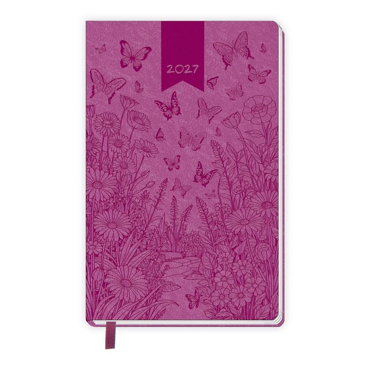 Produktbild: TR&Ouml;TSCH - Taschenkalender A6 Soft Touch Schmetterlinge 2027