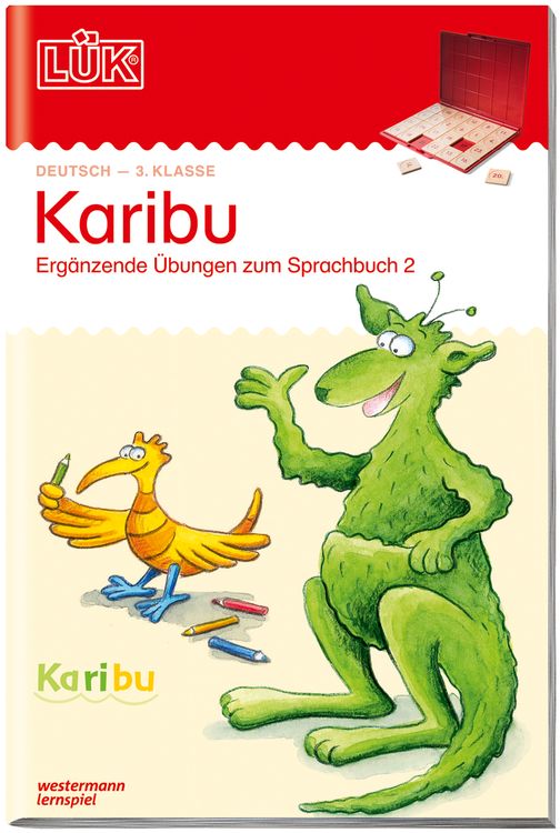 Produktbild: L&Uuml;K Karibu 3. Klasse. Erg&auml;nzende &Uuml;bungen zum Sprachbuch 2