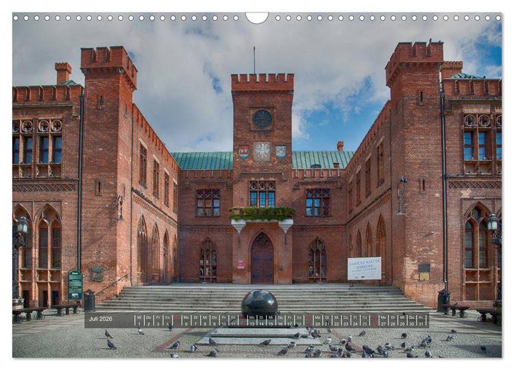 Produktbild: Polnische Bernsteink&uuml;ste (Wandkalender 2026 DIN A3 quer), CALVENDO Monatskalender