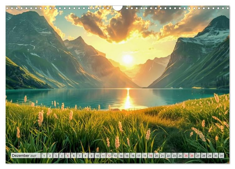 Produktbild: Ragnar&ouml;k &ndash; Die letzte Schlacht der G&ouml;tter (Wandkalender 2027 DIN A3 quer), CALVENDO Monatskalender