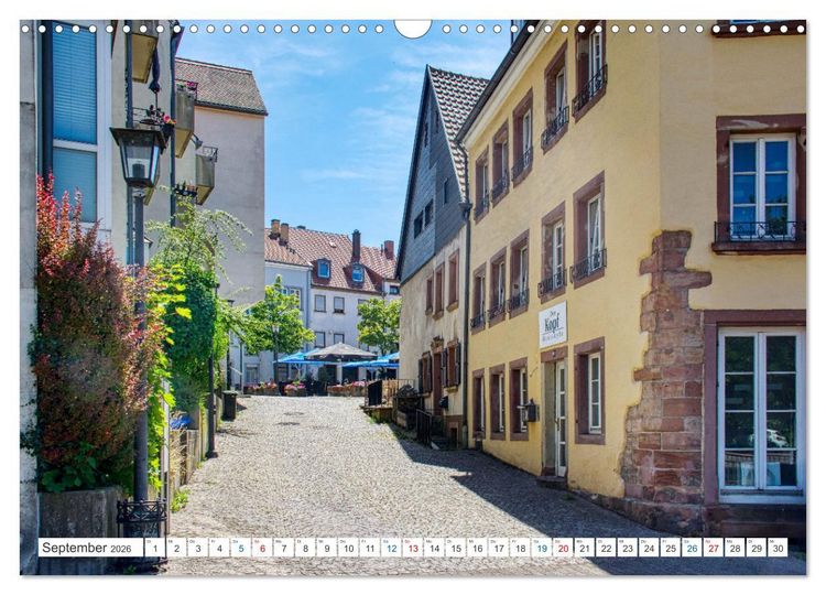Produktbild: Sankt Ingbert - Charmante Kleinstadt im Saarland (Wandkalender 2026 DIN A3 quer), CALVENDO Monatskalender