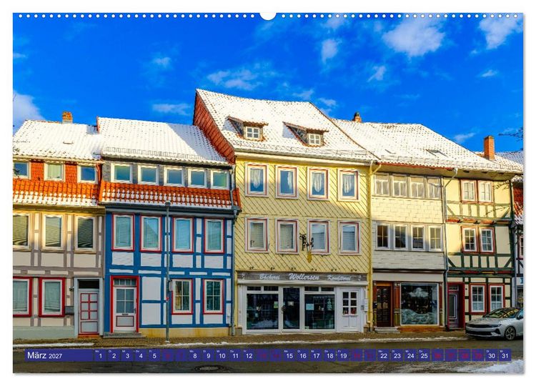 Produktbild: Duderstadt im Winter (Wandkalender 2027 DIN A2 quer), CALVENDO Monatskalender