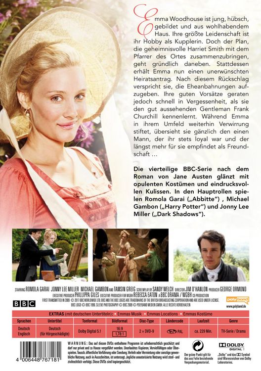 Produktbild: Emma [2 DVDs]