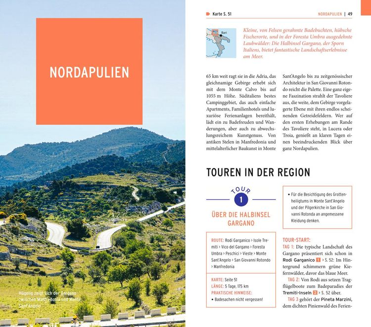 Produktbild: POLYGLOTT on tour Reisef&uuml;hrer Apulien/Kalabrien/Basilikata
