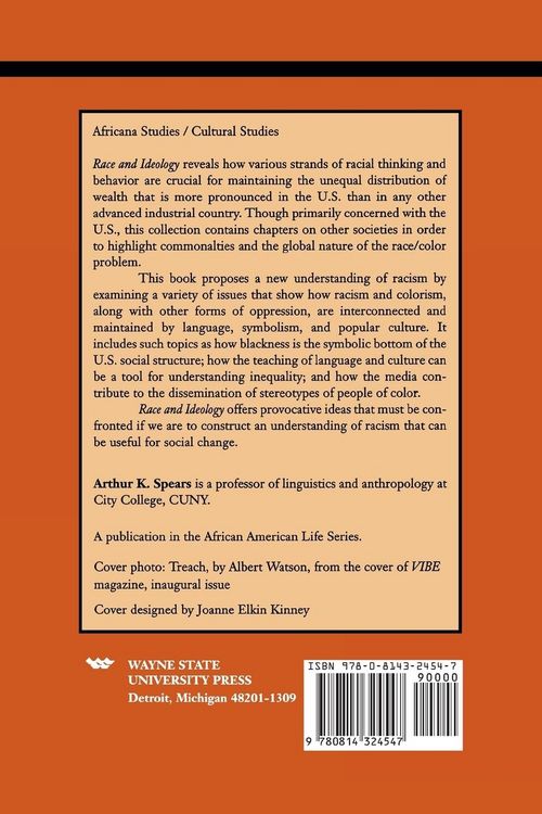 Produktbild: Race and Ideology