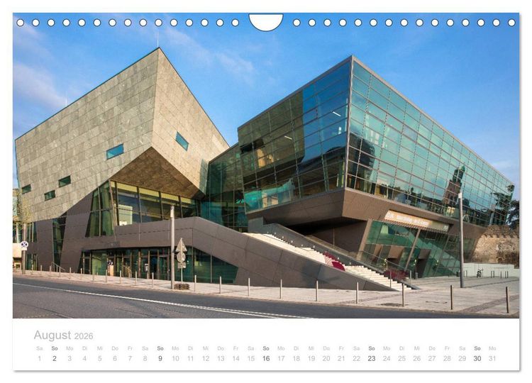 Produktbild: Darmstadt &ndash; G&auml;rten, Kunst, Architektur (Wandkalender 2026 DIN A4 quer), CALVENDO Monatskalender