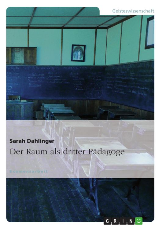 Produktbild: Der Raum als dritter P&auml;dagoge