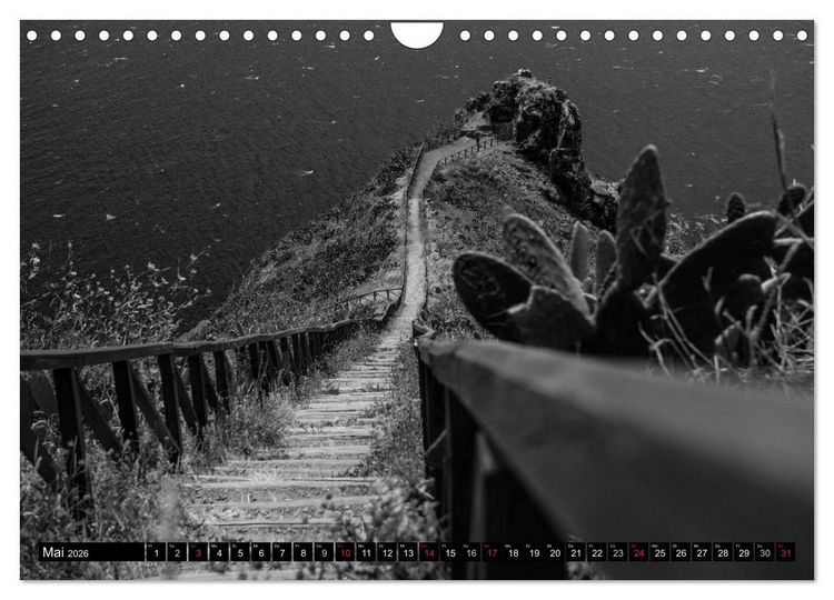 Produktbild: Stille Momente in Schwarz-Weiss (Wandkalender 2026 DIN A4 quer), CALVENDO Monatskalender