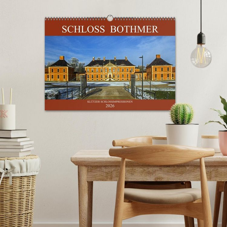 Produktbild: Schloss Bothmer - Kl&uuml;tzer Schlossimpressionen (Wandkalender 2026 DIN A3 quer), CALVENDO Monatskalender