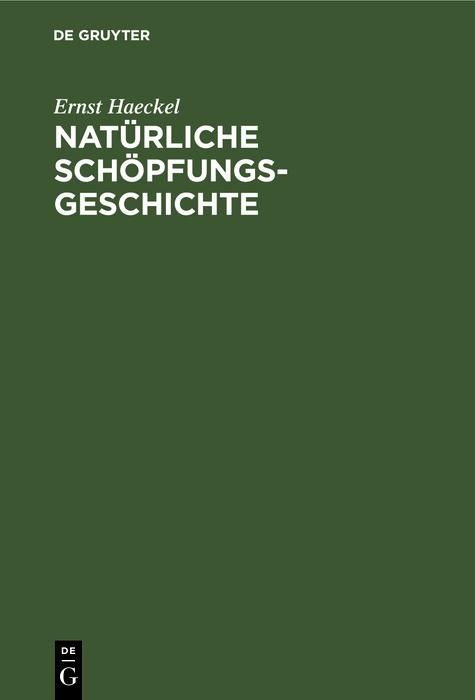 Produktbild: Nat&uuml;rliche Sch&ouml;pfungs-Geschichte