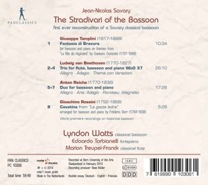 Produktbild: Jean Nicolas Savary: The Stradivari of the Bassoon