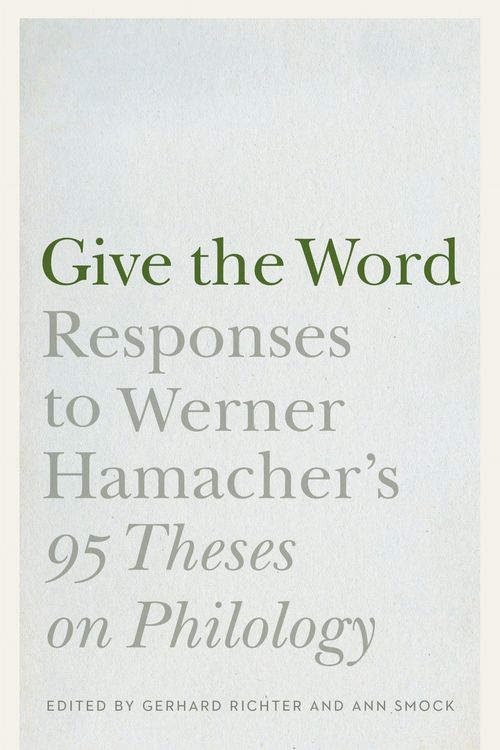 Produktbild: Give the Word