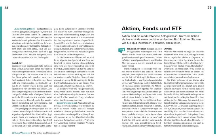 Produktbild: Geldanlage f&uuml;r Vorsichtige