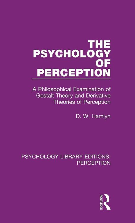 Produktbild: The Psychology of Perception