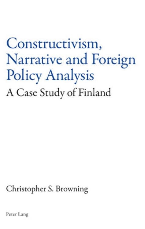 Produktbild: Constructivism, Narrative and Foreign Policy Analysis