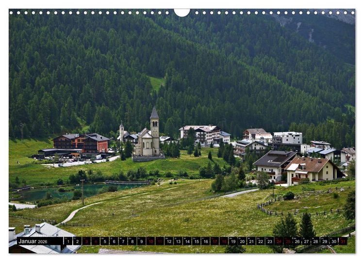 Produktbild: Sulden - S&uuml;dtiroler Bergdorf am Fu&szlig;e des Ortlers (Wandkalender 2026 DIN A3 quer), CALVENDO Monatskalender