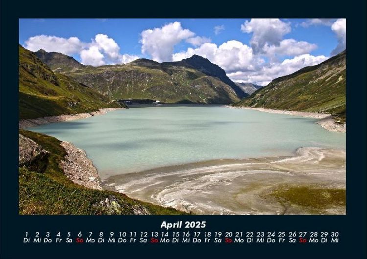 Produktbild: Bergige Welten 2025 Fotokalender DIN A4