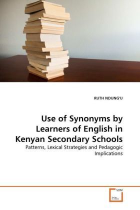 Produktbild: NDUNG'U, R: Use of Synonyms by Learners of English in Kenyan