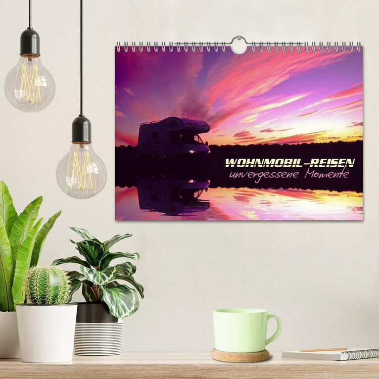 Produktbild: Wohnmobil-Reisen (Wandkalender 2026 DIN A4 quer), CALVENDO Monatskalender