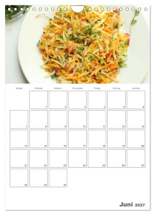 Produktbild: Gl&uuml;cklich mit Karotten (Wandkalender 2027 DIN A4 hoch), CALVENDO Monatskalender