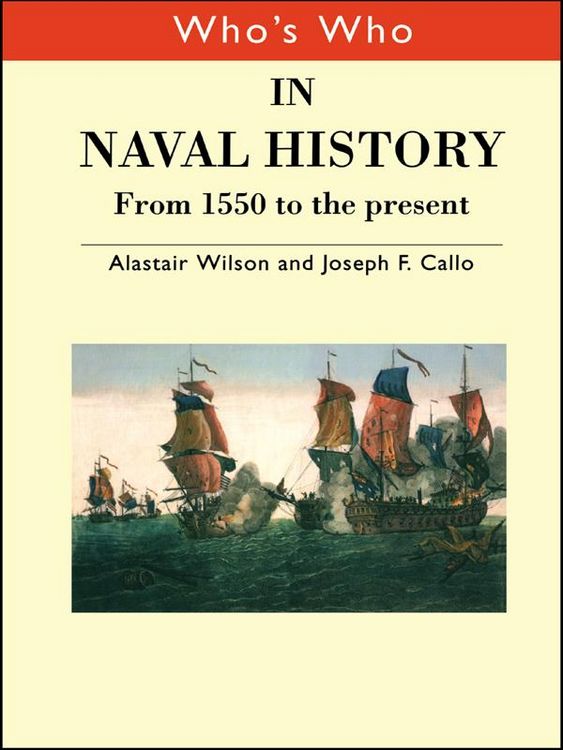 Produktbild: Who's Who in Naval History