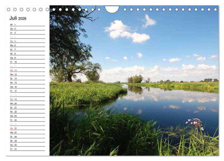 Produktbild: Die Jahreszeiten im Havelland (Wandkalender 2026 DIN A4 quer), CALVENDO Monatskalender
