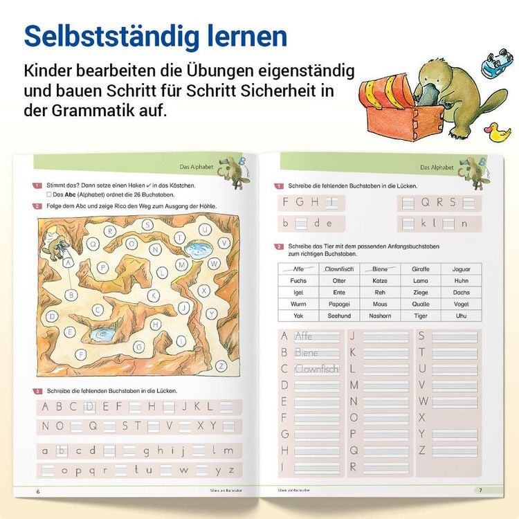 Produktbild: Grammatik mit Rico Schnabel, Klasse 2