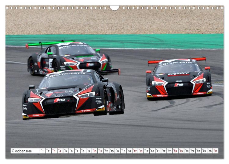 Produktbild: Faszination GT3 RACING (Wandkalender 2026 DIN A3 quer), CALVENDO Monatskalender