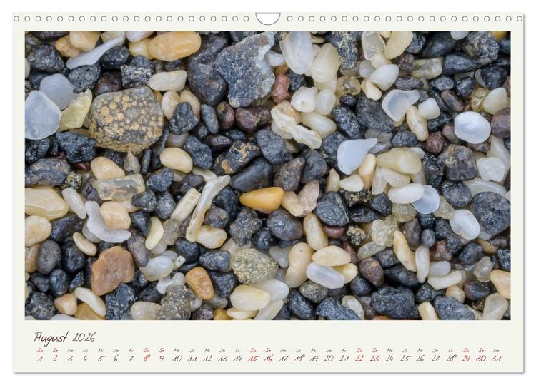 Produktbild: Abenteuer Mikrofotografie Sand (Wandkalender 2026 DIN A3 quer), CALVENDO Monatskalender