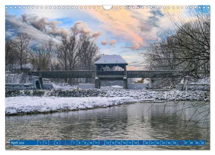 Produktbild: Da schau her &ndash; Auxburg (Wandkalender 2026 DIN A3 quer), CALVENDO Monatskalender
