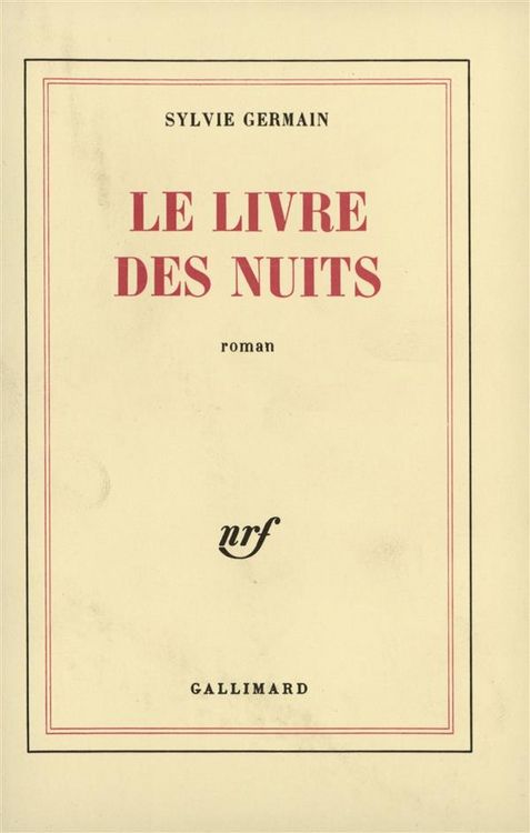 Produktbild: Le livre des nuits