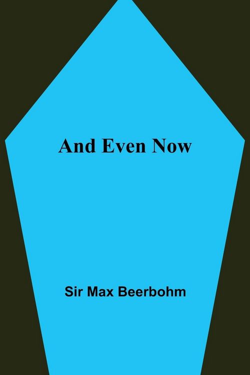 Produktbild: And Even Now