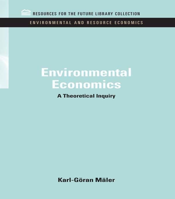 Produktbild: Environmental Economics