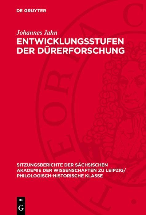 Produktbild: Entwicklungsstufen der D&uuml;rerforschung