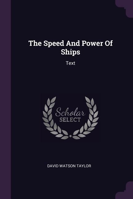 Produktbild: The Speed And Power Of Ships