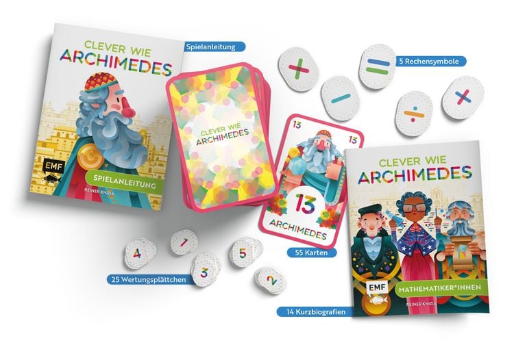 Produktbild: Kartenspiel: Clever wie Archimedes