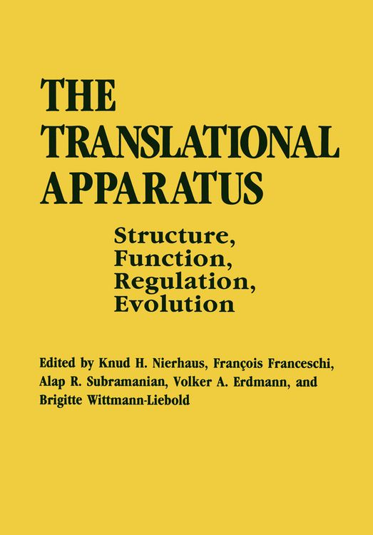 Produktbild: The Translational Apparatus