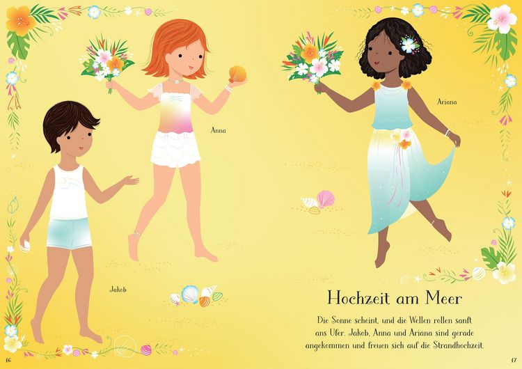 Produktbild: Mein erstes Anziehpuppen-Stickerbuch: Helen auf dem Hochzeitsfest