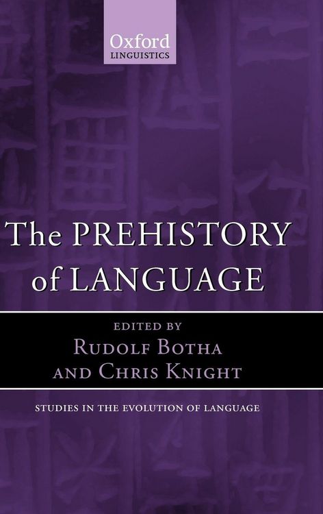 Produktbild: The Prehistory of Language