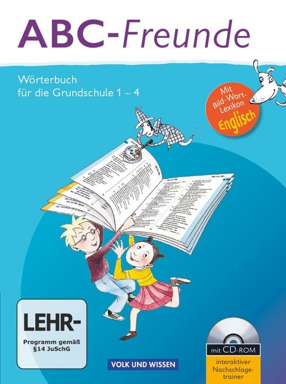 Produktbild: ABC-Freunde: Wörterbuch mit Bild-Wort-Lexikon Englisch und CD-ROM. Östliche Bundesländer
